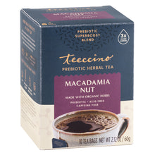 Load image into Gallery viewer, Macadamia Nut Prebiotic SuperBoost Herbal Tea (Dated Stock) - 10 Tea Bag Box