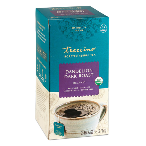Teeccino Dandelion Dark Roast 25 Teebags