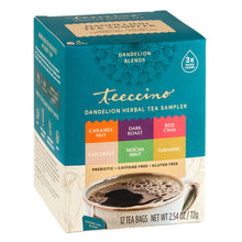 Load image into Gallery viewer, Dandelion Herbal Tea Sampler Box