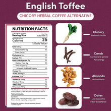 Load image into Gallery viewer, COMING SOON - English Toffee Herbal Coffee - 312g Grind