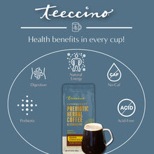 Load image into Gallery viewer, Dark Chocolate Prebiotic SuperBoost Herbal Coffee - 284g Grind
