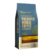 Load image into Gallery viewer, Dark Chocolate Prebiotic SuperBoost Herbal Coffee - 284g Grind