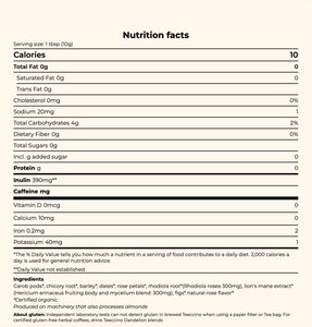 Lion's Mane Rhodiola Herbal Tea