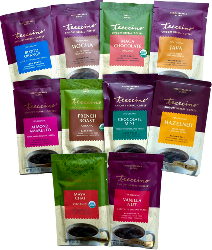 Teeccino 30g Mixed Sampler 10 Pack