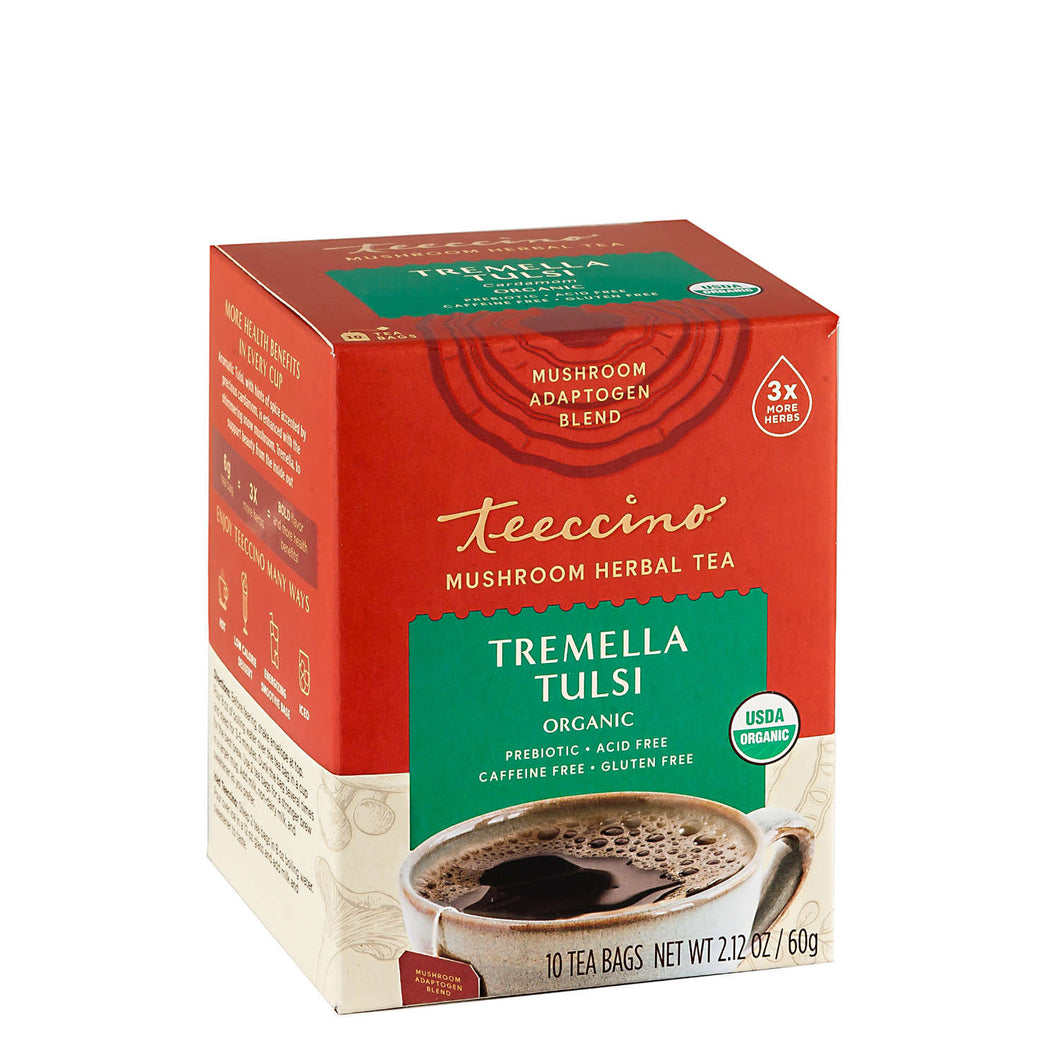 Tremella Tulsi Mushroom Herbal Tea 10TB (Dated stock)