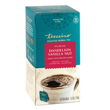 Load image into Gallery viewer, Teeccino Herbal Coffee Dandelion Vanilla Nut 25 Tee Bags