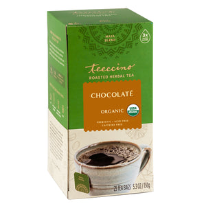 Teeccino Herbal Coffee Maya Chocolate 25 Tee Bags