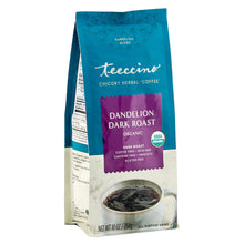 Load image into Gallery viewer, Teeccino Herbal Coffee Dandelion Dark Roast 312g Bag