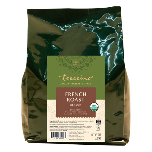 Teeccino Herbal Coffee Maya French Roast 2.2kg Bag