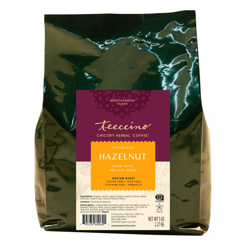Teeccino Herbal Coffee Hazelnut 2.2kg Bag