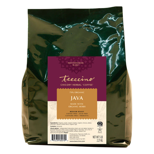 Teeccino Herbal Coffee Java 2.2kg Bag